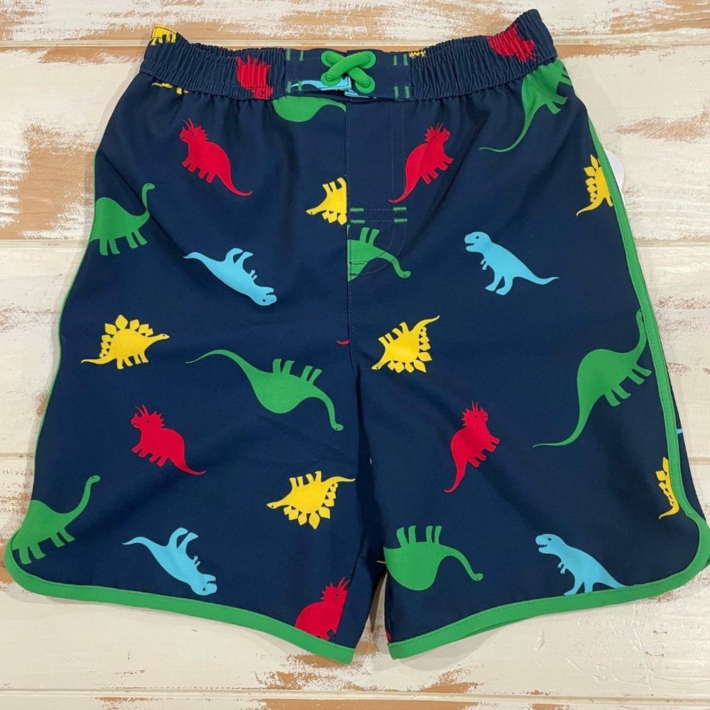 5/$20 NEW 3-6M Boys Dinosaur Swim Trunks